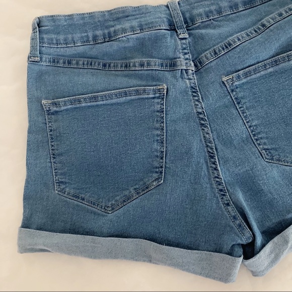 Stretch Denim Shorts - Picture 5 of 11